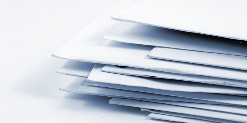 stacked mail
