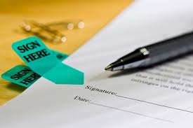 contract signature