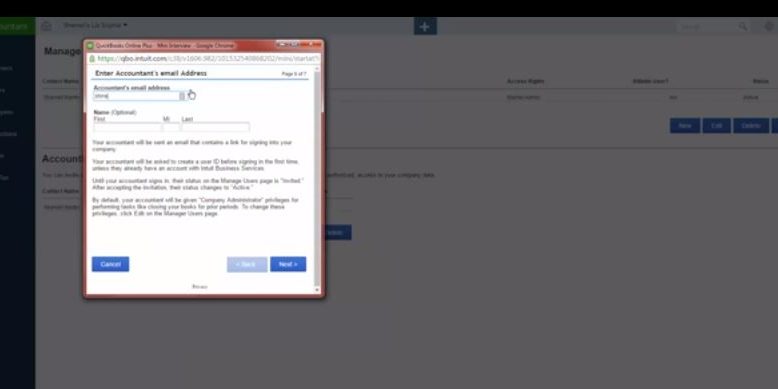 adding users to quickbooks onlone