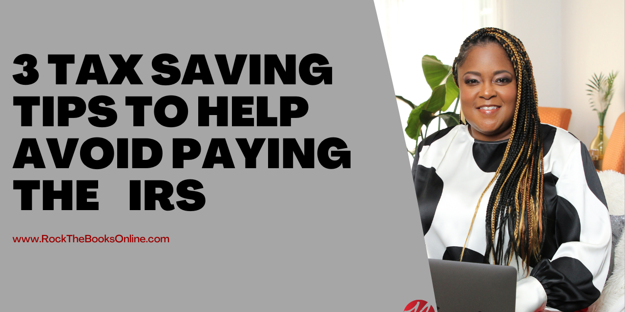 3 Tax saving tips Woman with braids and laptop