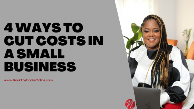 4 Ways to Cut Costs Woman with braids and laptop