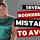 7 bookkeeping mistakes to avoid